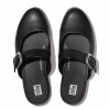 Allegro Buckle Leather Flat Shoes