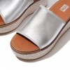 Eloise Mixed Metallics Wedge Slides Wedge Sandals