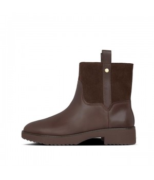 Signey Mixte Leather Ankle Boots