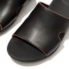 H-Bar Pop Binding Leather Slides