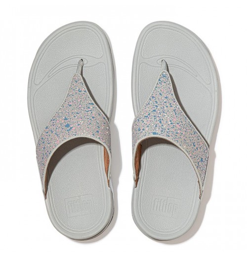 Lulu Shimmer Toe-Post Sandals