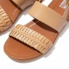 Gracie Wrapped Weave Back-Strap Sandals