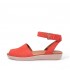 Cova Suede Peep-Toe Back-Strap Sandals