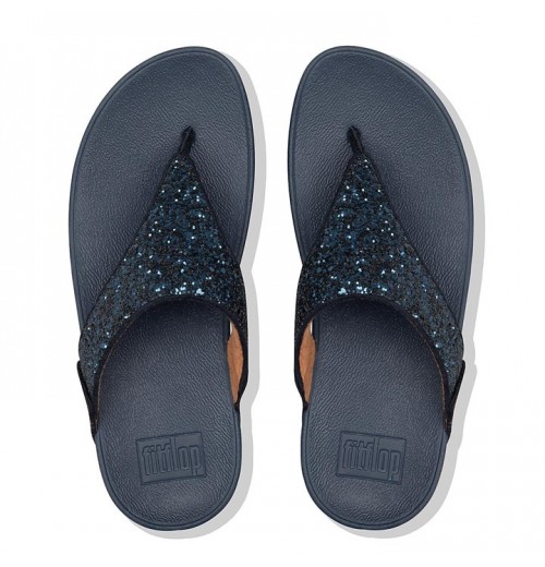 Lulu Glitter Toe-Post Sandals