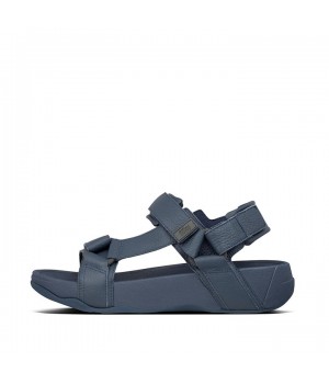 Ryker Leather Mix Back-Strap Sandals