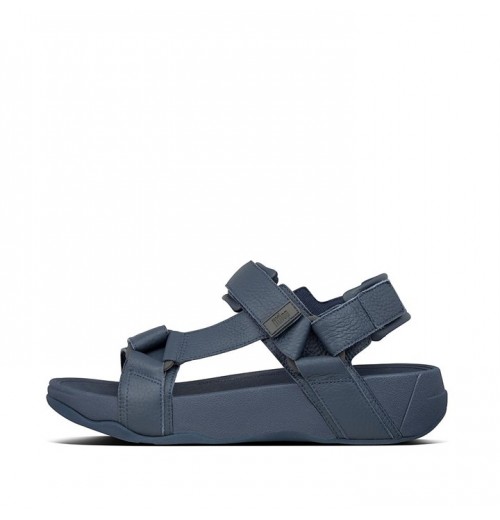 Ryker Leather Mix Back-Strap Sandals