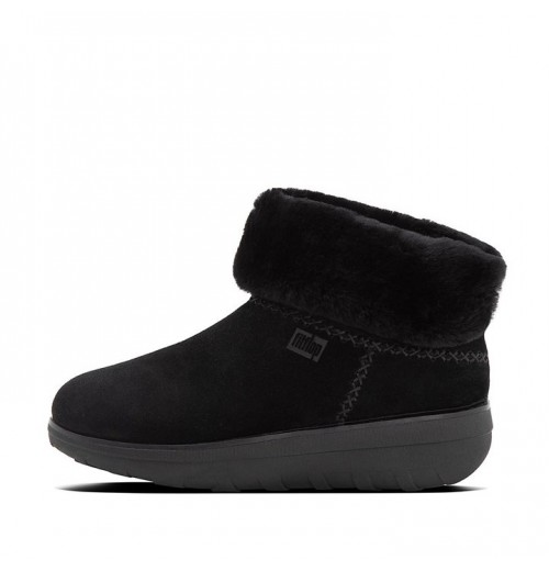 Mukluk Shorty Shearling Lined Suede Winter Boots