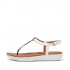 Tia Snake Print Leather Back-Strap Sandals