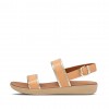 Barra Metallic Back-Strap Sandals