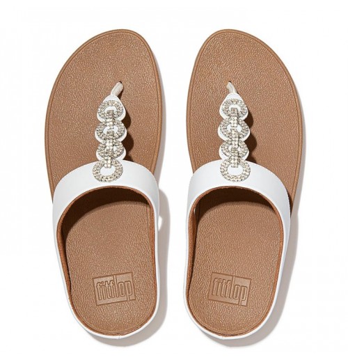 Fino Sparkle Toe-Post Sandals