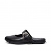 Allegro Buckle Leather Flat Shoes