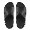 Lulu Leather Back-Strap Sandals