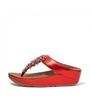 Rumba Beaded Toe-Post Sandals