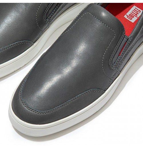 Rally X Leather Slip On Shoes