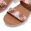 Barra Silky Weave Back-Strap Sandals