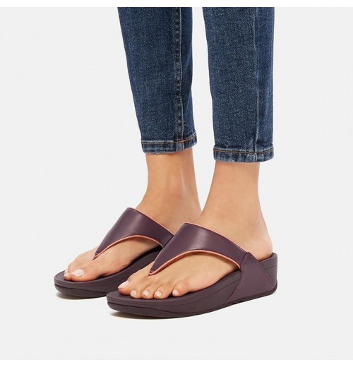 Lulu Pop Binding Toe-Post Sandals