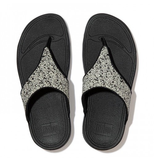 Lulu Shimmer Toe-Post Sandals