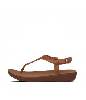 Lainey Leather Back-Strap Sandals