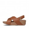 Lulu Leather Back-Strap Sandals