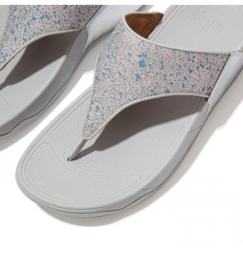 Lulu Shimmer Toe-Post Sandals