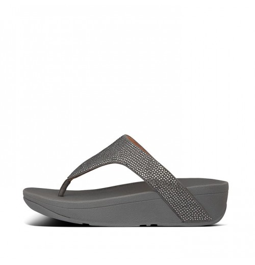 Lottie Shimmercrystal Toe-Post Sandals