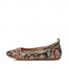 Allegro Snake Bangle Leather Ballet Flats