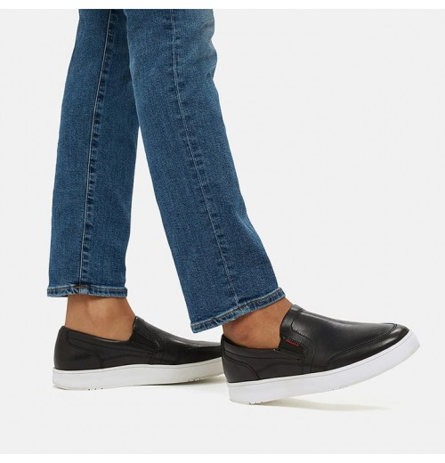 Rally X Leather Slip On Shoes