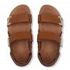 Remi Adjustable Leather Back-Strap Sandals