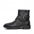 Helmi Croc Embossed Ankle Boots