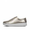 Rally Metallic Leather Trainers