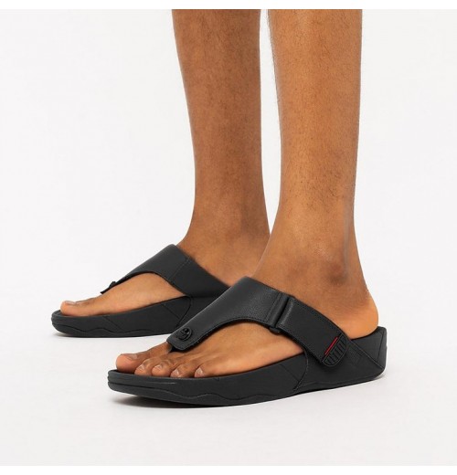 Trakk II Leather Toe-Post Sandals