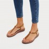 Tia Leather Back-Strap Sandals