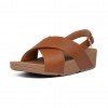 Lulu Leather Back-Strap Sandals