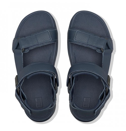 Ryker Leather Mix Back-Strap Sandals