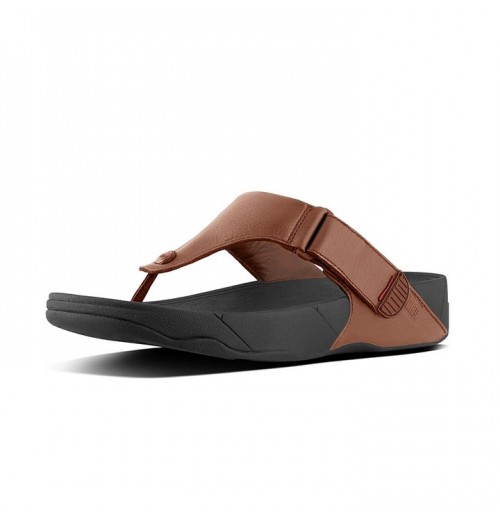 Trakk II Leather Toe-Post Sandals