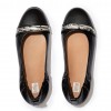 Allegro Snake Bangle Leather Ballet Flats