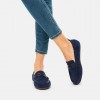 Allegro Suede Penny Flat Shoes