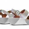 Lulu Shimmer Back-Strap Sandals