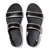 Barra Metallic Back-Strap Sandals