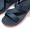 Surfa Woven-Logo Z-Strap Back-Strap Sandals