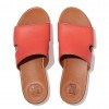 H-Bar Pop Binding Leather Slides