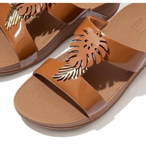 Lottie Jungle Leaf Patent Slides