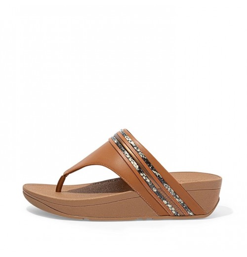 Olive Snake Bangle Toe-Post Sandals