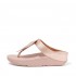 Fino Feather Metallic Toe-Post Sandals