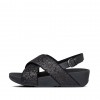 Lulu Glitter Back-Strap Sandals