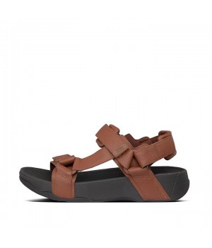 Ryker Leather Back-Strap Sandals