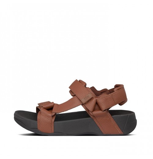 Ryker Leather Back-Strap Sandals