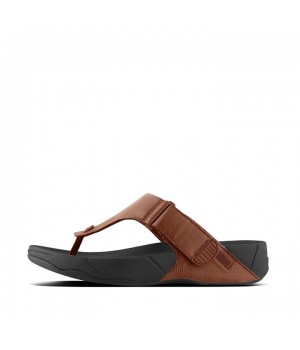 Trakk II Leather Toe-Post Sandals