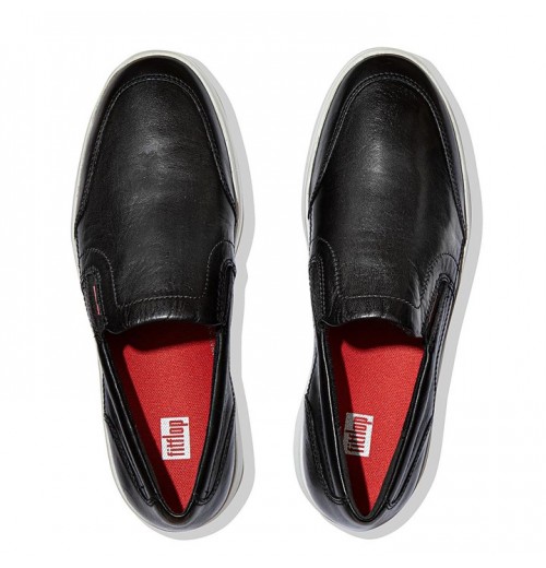 Rally X Leather Slip On Shoes