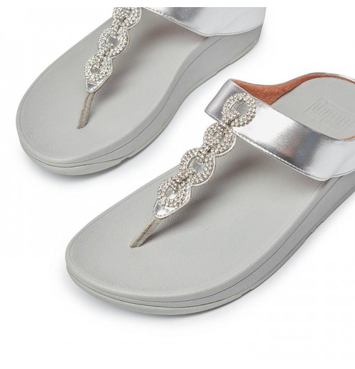 Fino Sparkle Toe-Post Sandals